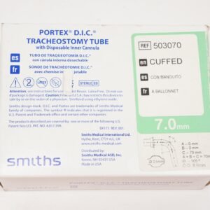 cuffed Tracheostomy Tube Portex® Flex D.I.C.® Disposable
