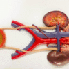 Relief Model of Urinary System