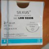 Lotus Silkus® braided coated silk non-absorbable surgical sutures REF LNW 5333S