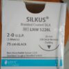 Lotus Silkus Braided Coated Silk Surgical Suture REF LNW 5226L