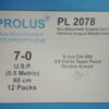 Lotus Prolus PL 2078 surgical suture, a sterile, non-absorbable monofilament polypropylene
