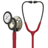 Littmann Classic III Steth Champagne FinishChestpiece  Burgundy Tube Smoke Stem 5864