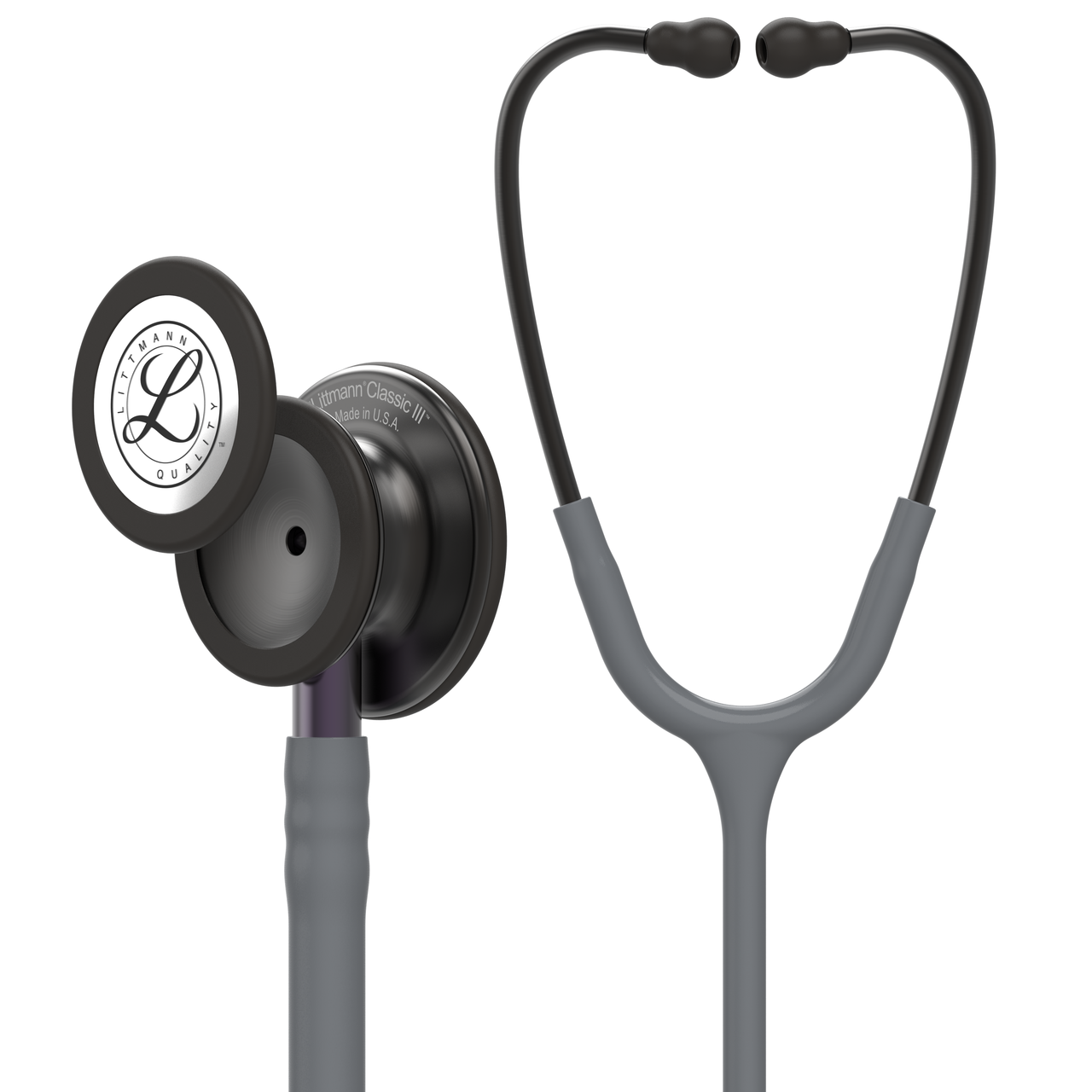 3M Littmann Classic III 5873 Black / Gray Edition Stethoscope