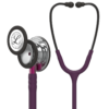 Littmann® Classic III™ Stethoscope Mirror Finish Chestpiece Plum Tube Pink Stem and Smoke Headset 5960