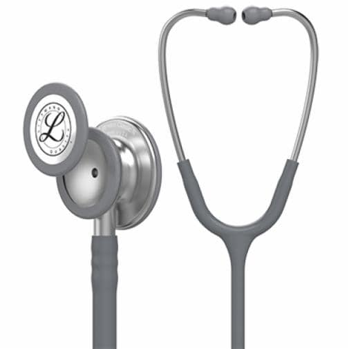 Littmann® Classic III™ Stethoscope 5621 Standard-Finish Chestpiece Gray Tube 27 in