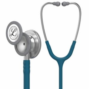Littmann® Classic III™ Stethoscope 5623 Standard-Finish Chestpiece Caribbean Blue Tube  27 in