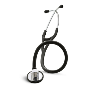 Littmann® Master Cardiology™ Stethoscope 2160 Standard Finish Chestpiece Black tube 27 in