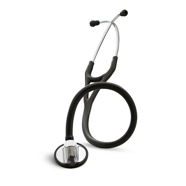 Littmann® Master Cardiology™ Stethoscope 2160 Standard Finish Chestpiece Black tube 27 in