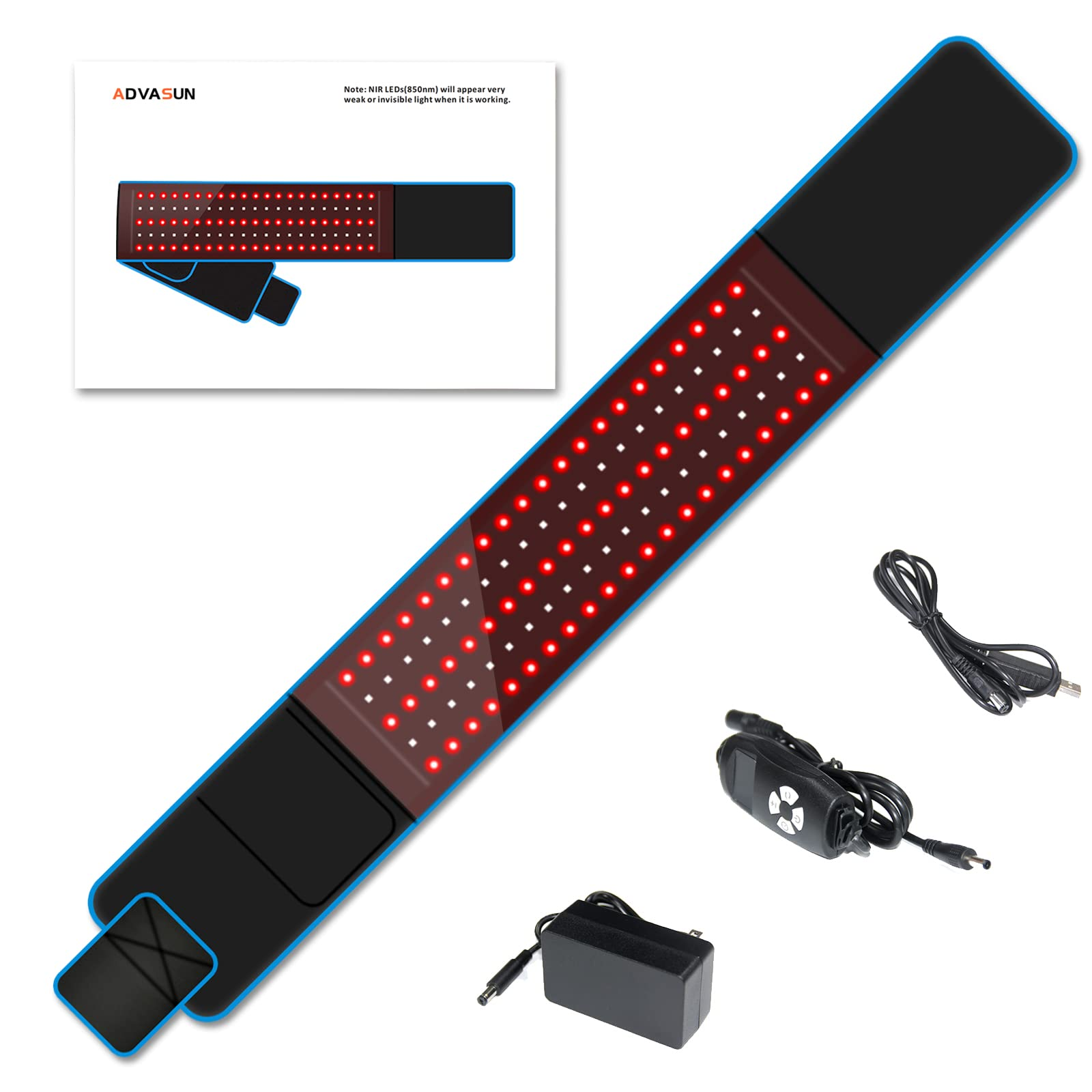 LED light therapy belt